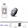 Rechargeable RGB LED Footwell Light with Remote