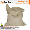 Waterproof Oxford Bean Bag Cover – Large Corner Pouf Shell (Filler Not Included)