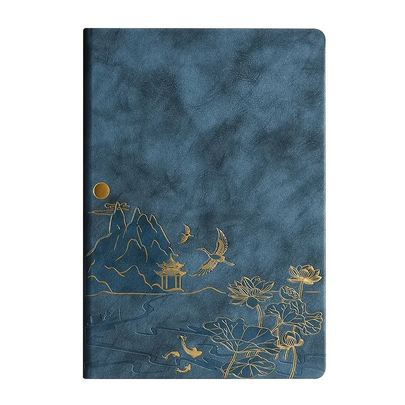 Premium A5 Notebook with Color-Changing PU Leather Cover
