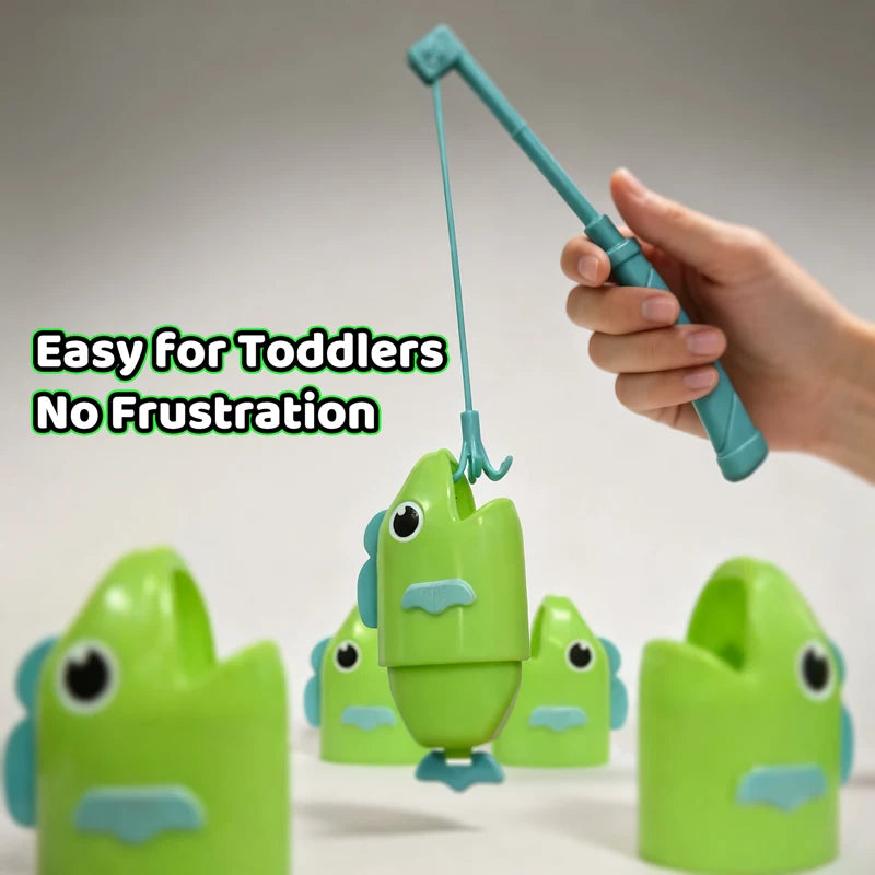 Telescoping Fishing Battle Game for Two Players