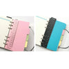 Multifunctional Transparent PVC Bookmark Ruler for Loose-Leaf Notebooks