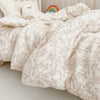 Vintage Floral Cotton Muslin Baby Quilt