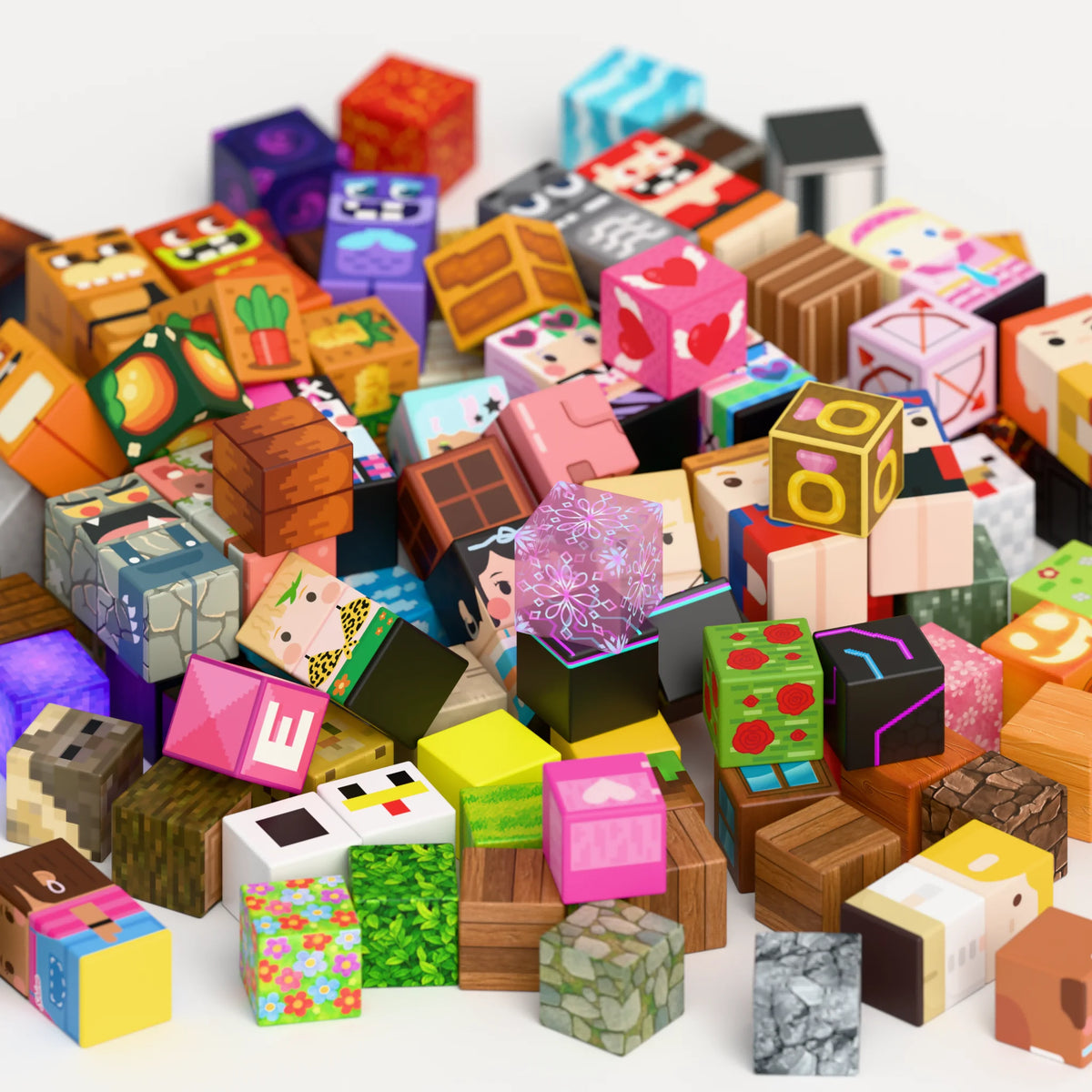 Magnetic Building Blocks Castle & Villa Set