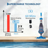 Cordless Handheld Pool Vacuum with Telescopic Pole