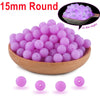 Glow-in-the-Dark Silicone Beads for Jewelry Making