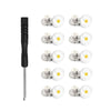 Jeans Button Repair Kit with Tool (17mm)