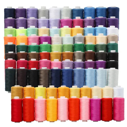 10-Color Polyester Thread Set – 400 Yards Per Spool