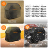 Waterproof & UV-Resistant BBQ Grill Cover with Adjustable Hem