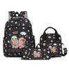 Capybara Cartoon Backpack Set for Kids