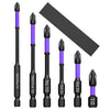 Magnetic Screwdriver Bit Set - 6 Piece Precision Extractor