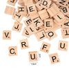 Wooden Alphabet & Number Learning Blocks Set (100 Pieces)
