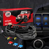 12V Heavy Duty Fog Light Wiring Harness Kit with Relay and Rocker Switch