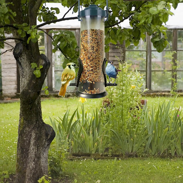Squirrel-Proof Hanging Bird Feeder