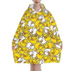 Veste/Pyjama-Plaid Canard Cartoon Oversize
