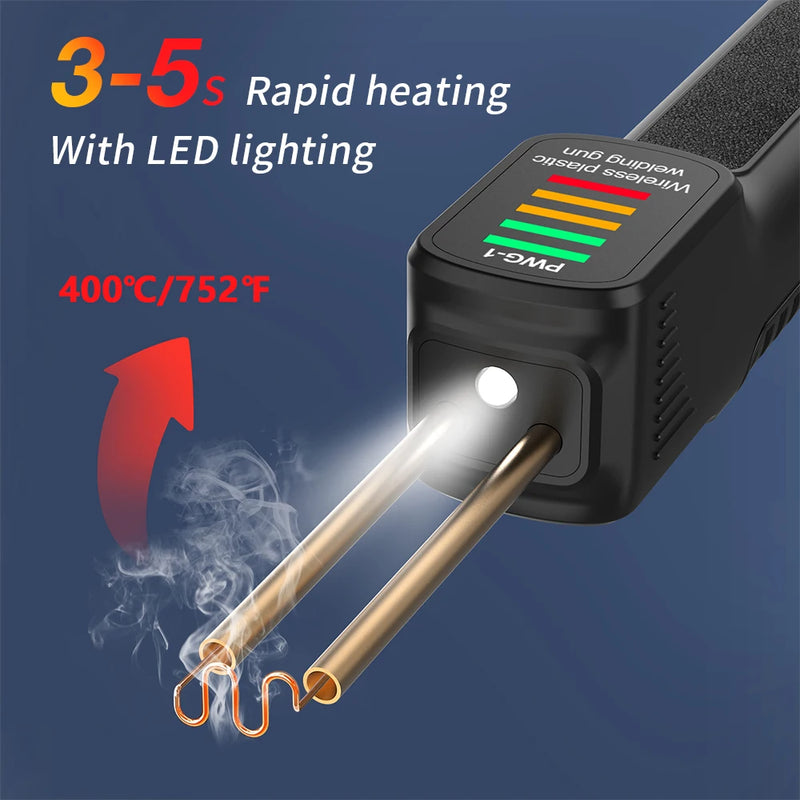 Cordless Rechargeable Plastic Welding Gun