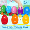 Farm Animal Counting Train with Lockable Barns
