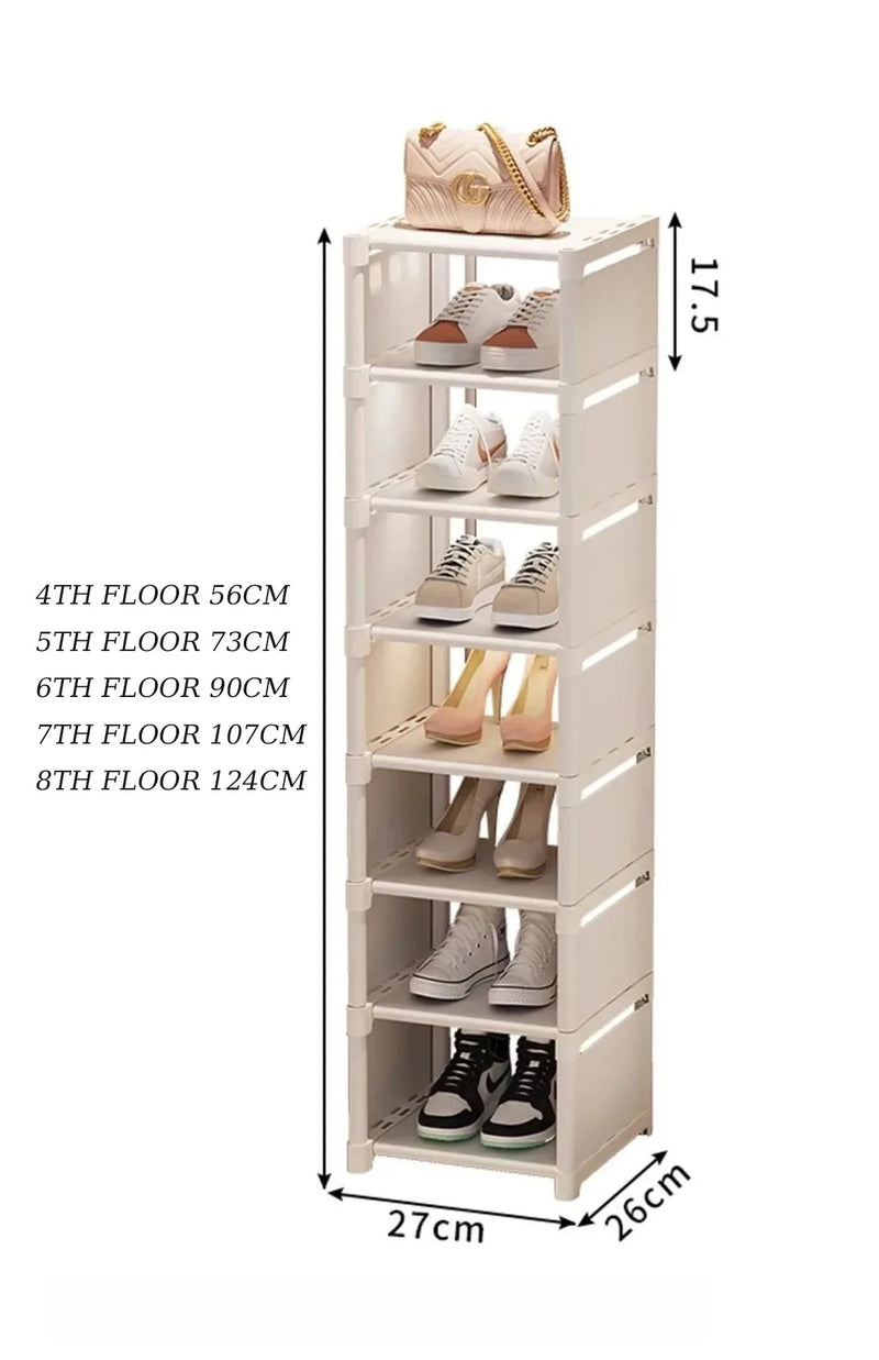 Stackable Fabric Shoe Rack
