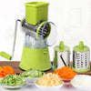 Manual Rotary Vegetable Slicer & Cheese Grater