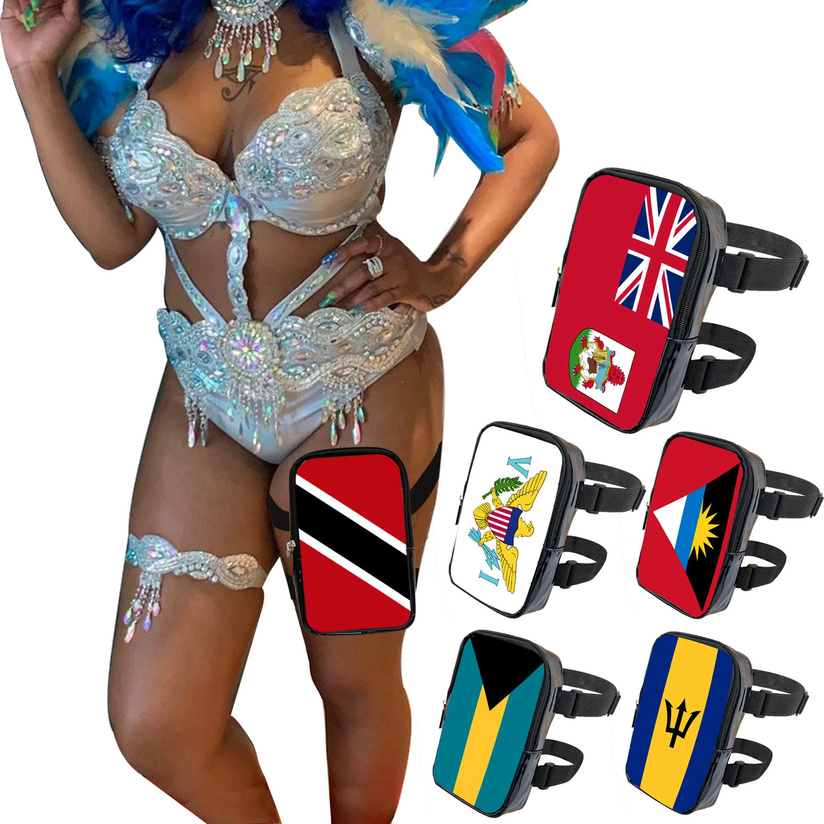 Festival Leg Bag with Adjustable Straps