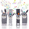 Soft Plush Baby Rattle Wrist and Foot Socks Set for Newborns