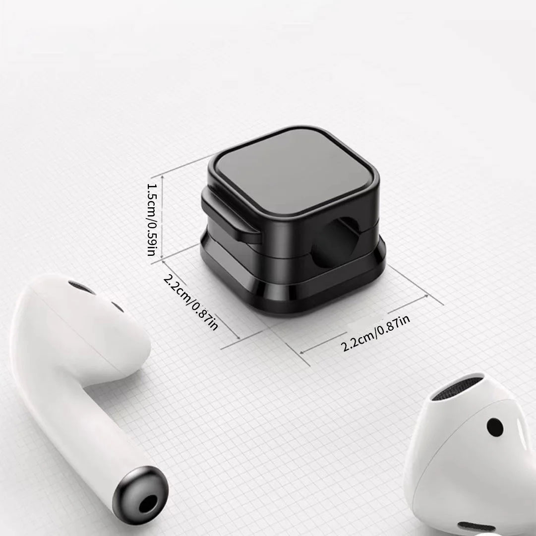 Magnetic Cable Clips for Desk Organization (12-Pack)