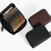 PU Leather Card Holder Wallet with 20 Card Slots