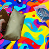 Retro Nylon Mini Crossbody Bag
