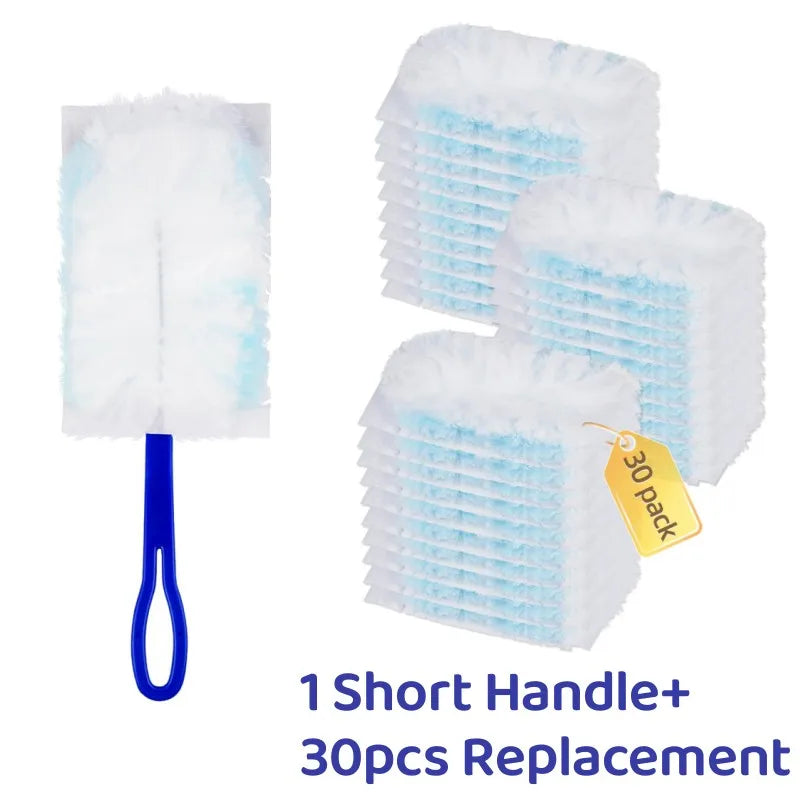 Electrostatic Duster with Replaceable Refill Heads