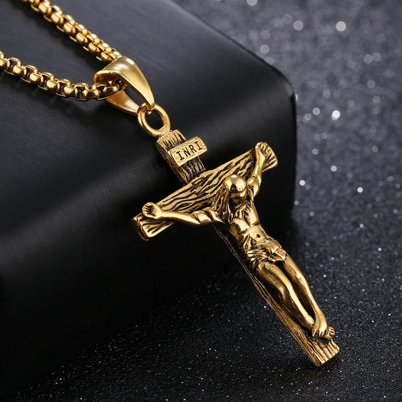Classic Cross Pendant Necklace