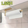 Under Cabinet Paper Towel Holder – Stainless Steel Wall Mount Rack