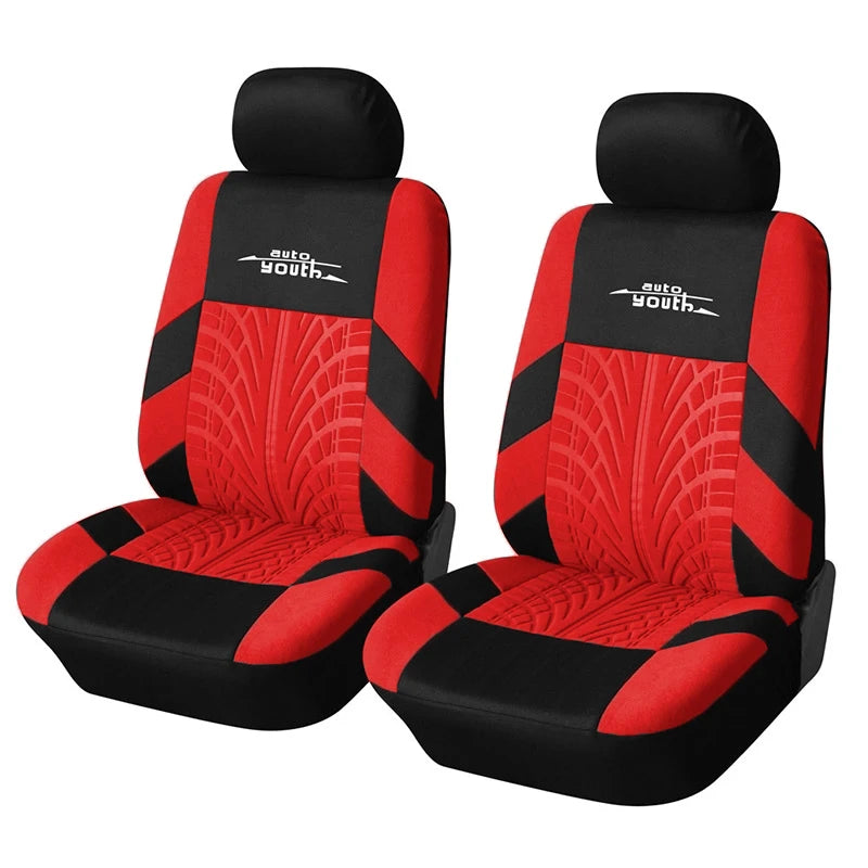 Universal Car Seat Cover Set – Premium Memory Foam Protector for Front and Rear Seats