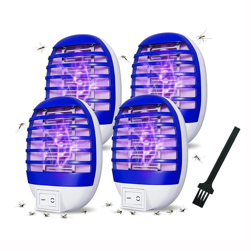 Plug-In LED Mosquito Killer Lamp - Chemical-Free Insect Trap