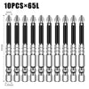 Magnetic Cross Head Screwdriver Bit Set (S2 Steel, Anti-Slip)