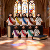 Mini Religious Figurine Set for Christmas and Easter Decor