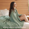 6-Layer Cotton Muslin Blanket – Lightweight & Breathable for All-Season Comfort