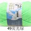 Milk Cotton Crochet Yarn – Soft, Durable Knitting Thread in 91 Colors