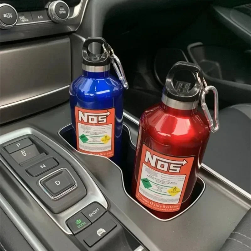 Stainless Steel 500ml Vacuum Insulated Bottle with NOS-Style Design