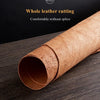 Roll of whole leather cutting for comfortable insoles without a splice