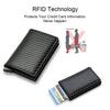 Porte-Carte en Fibre de Carbone Anti-RFID