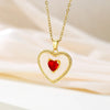 Elegant Heart Pendant Necklace