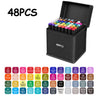 Professional Dual-Tip Art Markers Set for Drawing & Illustration