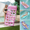 Aufblasbarer Pool-Lounger mit Kopfstütze