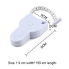 Portable Retractable Body Tape Measure with Lock