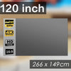 Pantalla de Proyector Plegable y Portátil - Antirreflejos 16:9