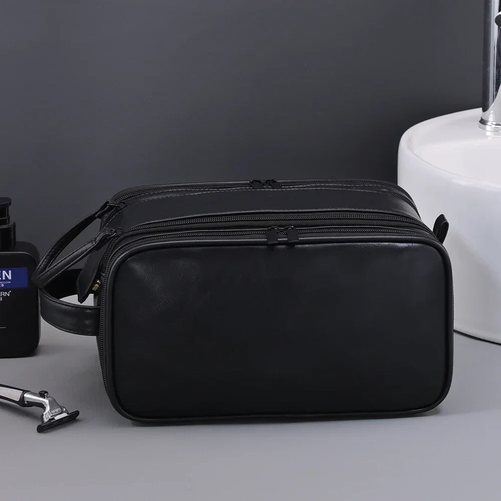 Waterproof Hanging Toiletry Bag with Multiple Compartments