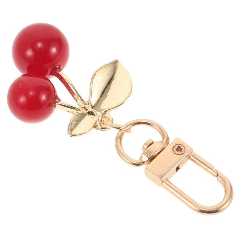 Porte-clés & Breloque de Sac en Forme de Cerise