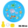 Inflatable Round Water Splash Mat for Kids