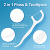 Fine Sliding Dental Floss Picks with Storage Box