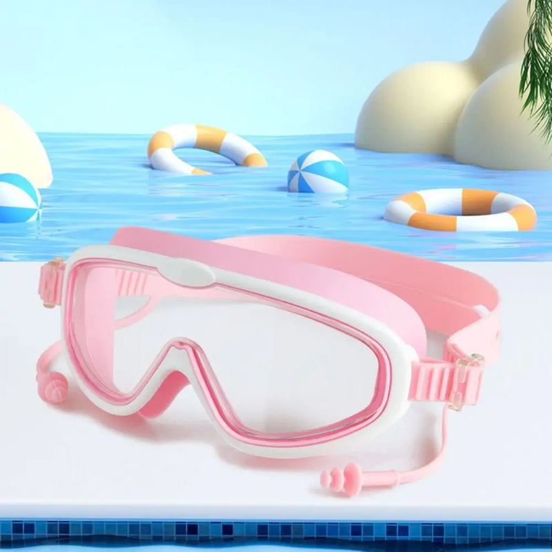 Big Frame Anti-Fog Swim Goggles