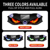 Solar-Powered Demon Eye LED Car Light